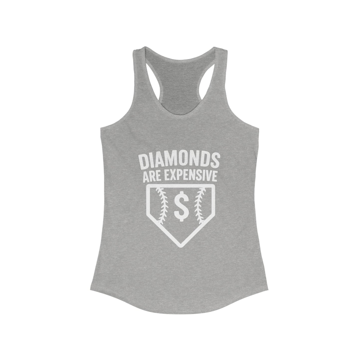 These Diamonds Aren’t Cheap – Women’s Racerback Tank