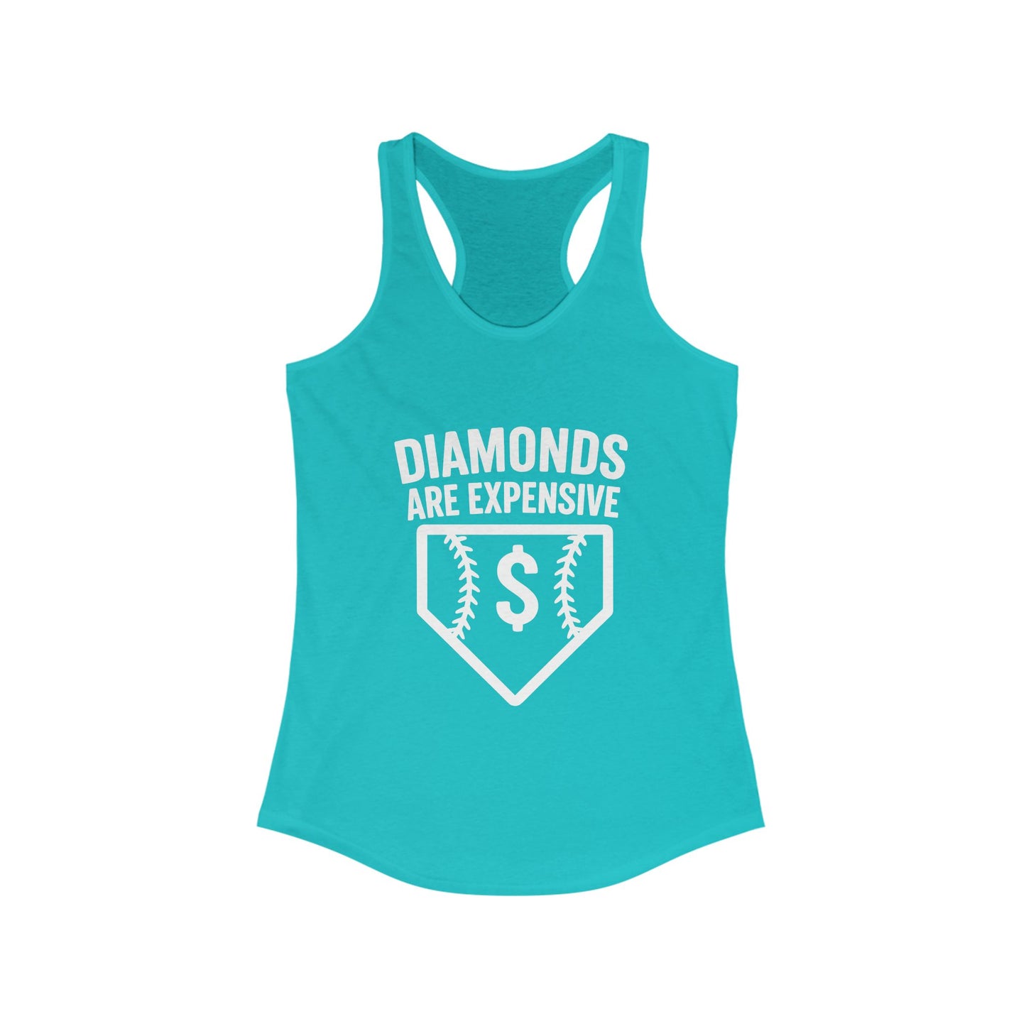 These Diamonds Aren’t Cheap – Women’s Racerback Tank