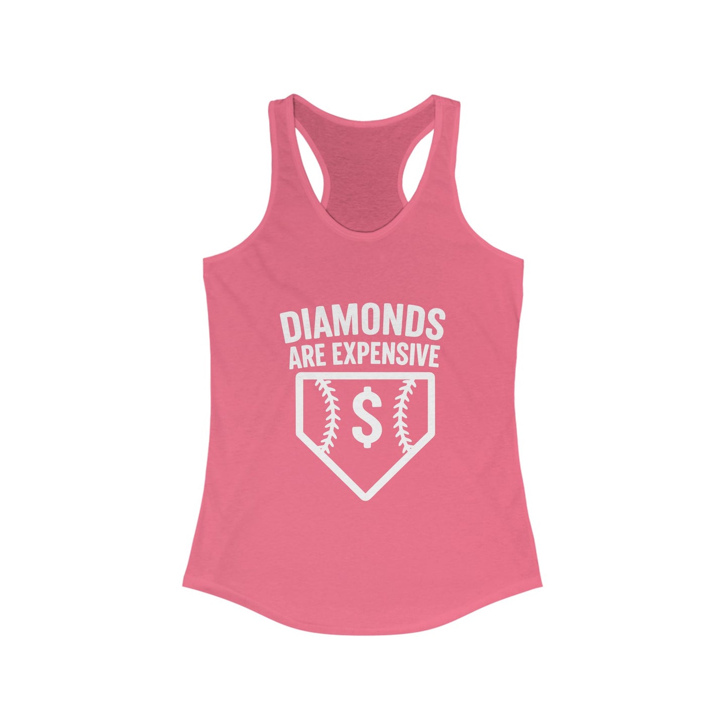 These Diamonds Aren’t Cheap – Women’s Racerback Tank
