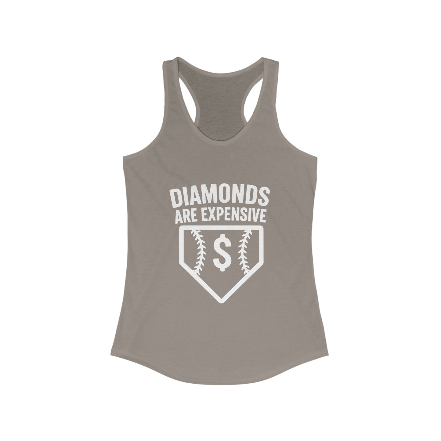 These Diamonds Aren’t Cheap – Women’s Racerback Tank