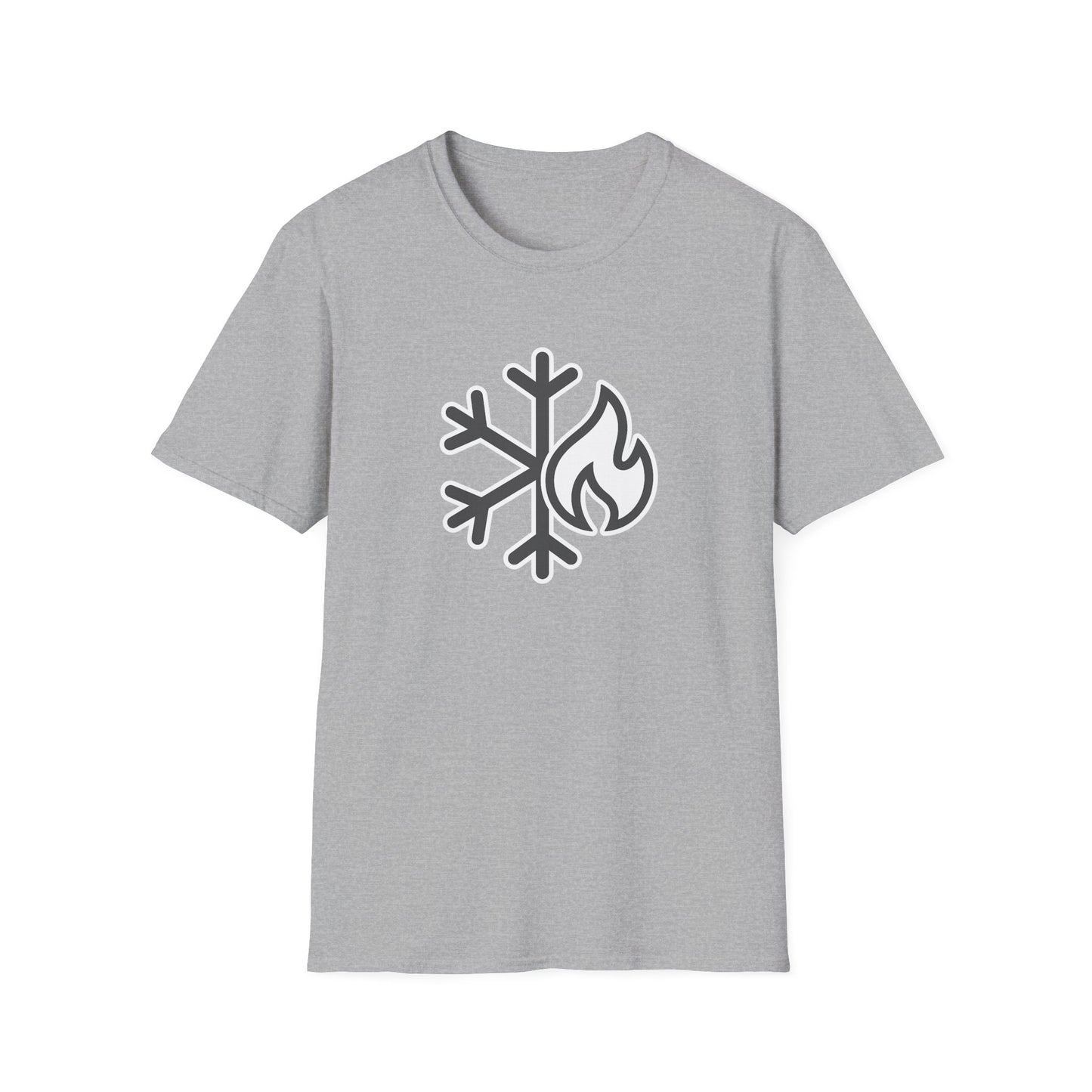 Cool Fire and Ice Logo