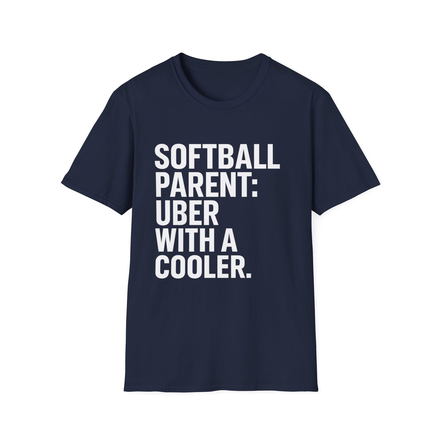 Softball Parent: Uber with a Cooler Tee
