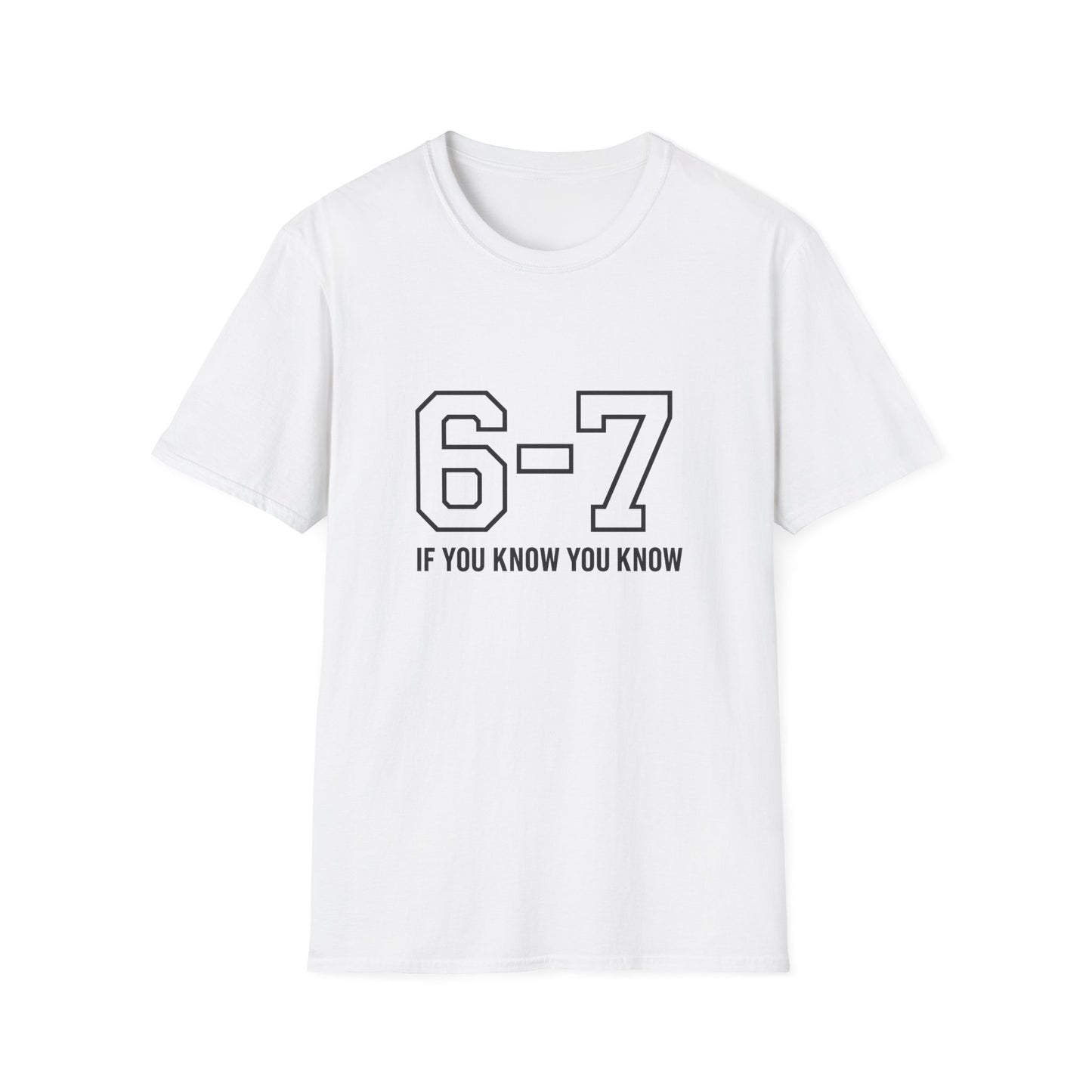 2 numbers. One vibe. If you know, you know. #6-7