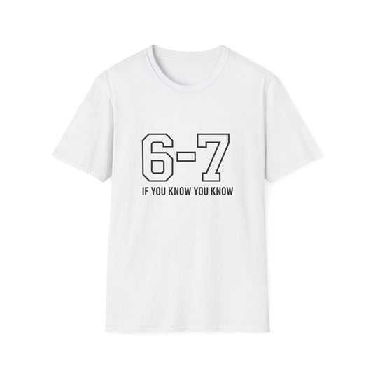 2 numbers. One vibe. If you know, you know. #6-7