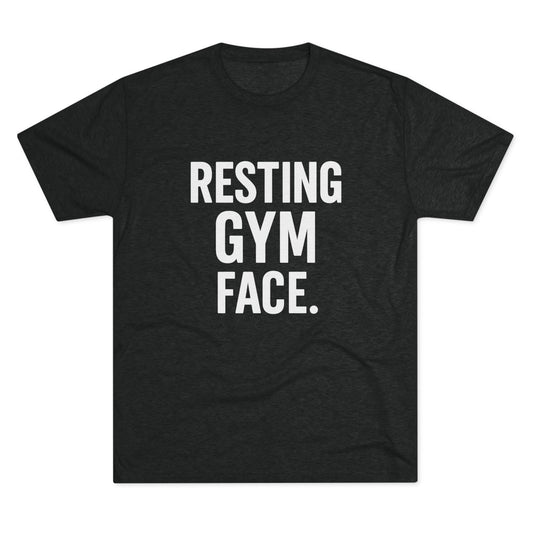 Resting Gym Face Tri-Blend