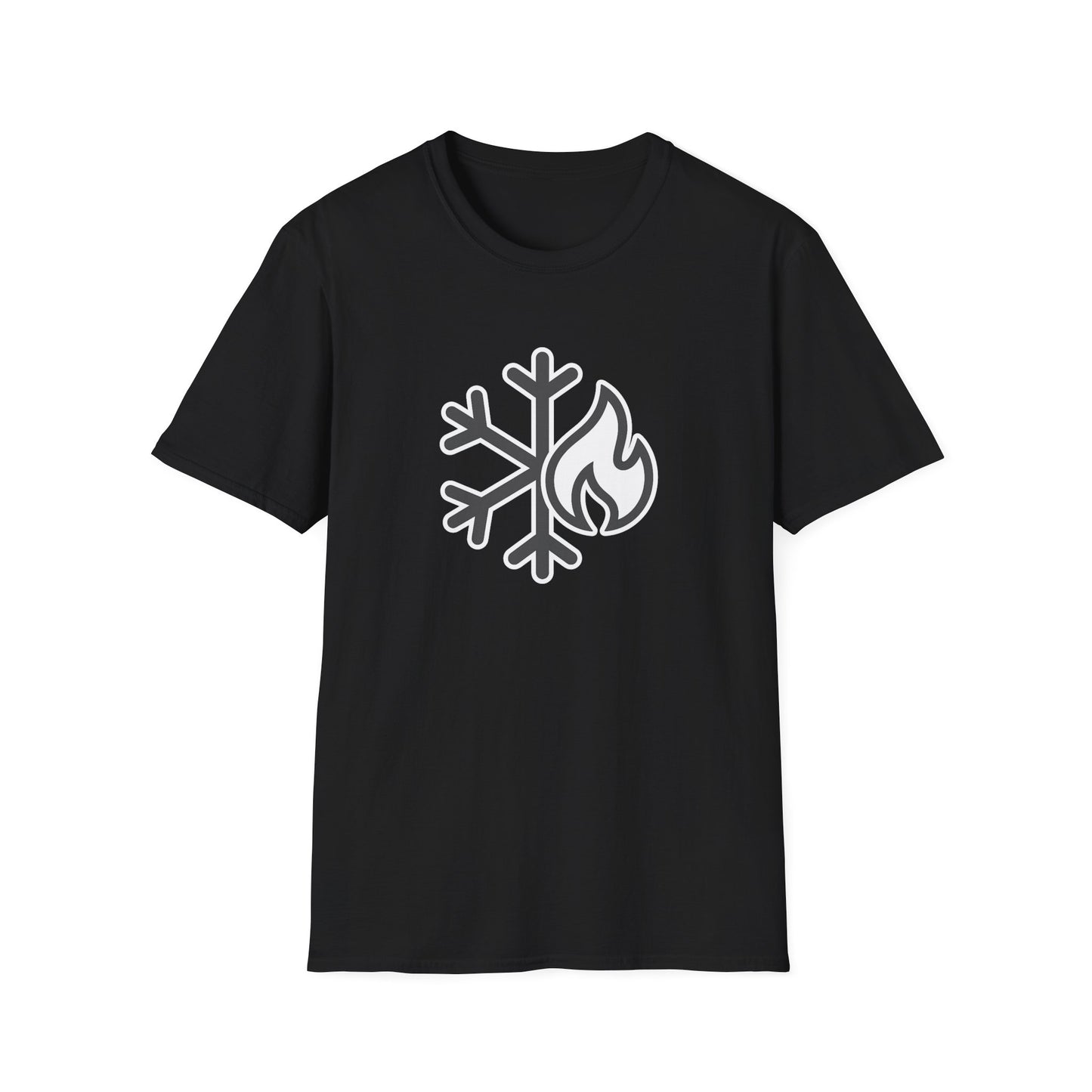 Cool Fire and Ice Logo