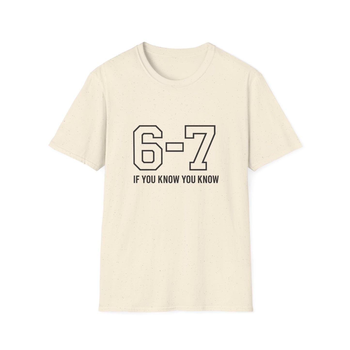 2 numbers. One vibe. If you know, you know. #6-7