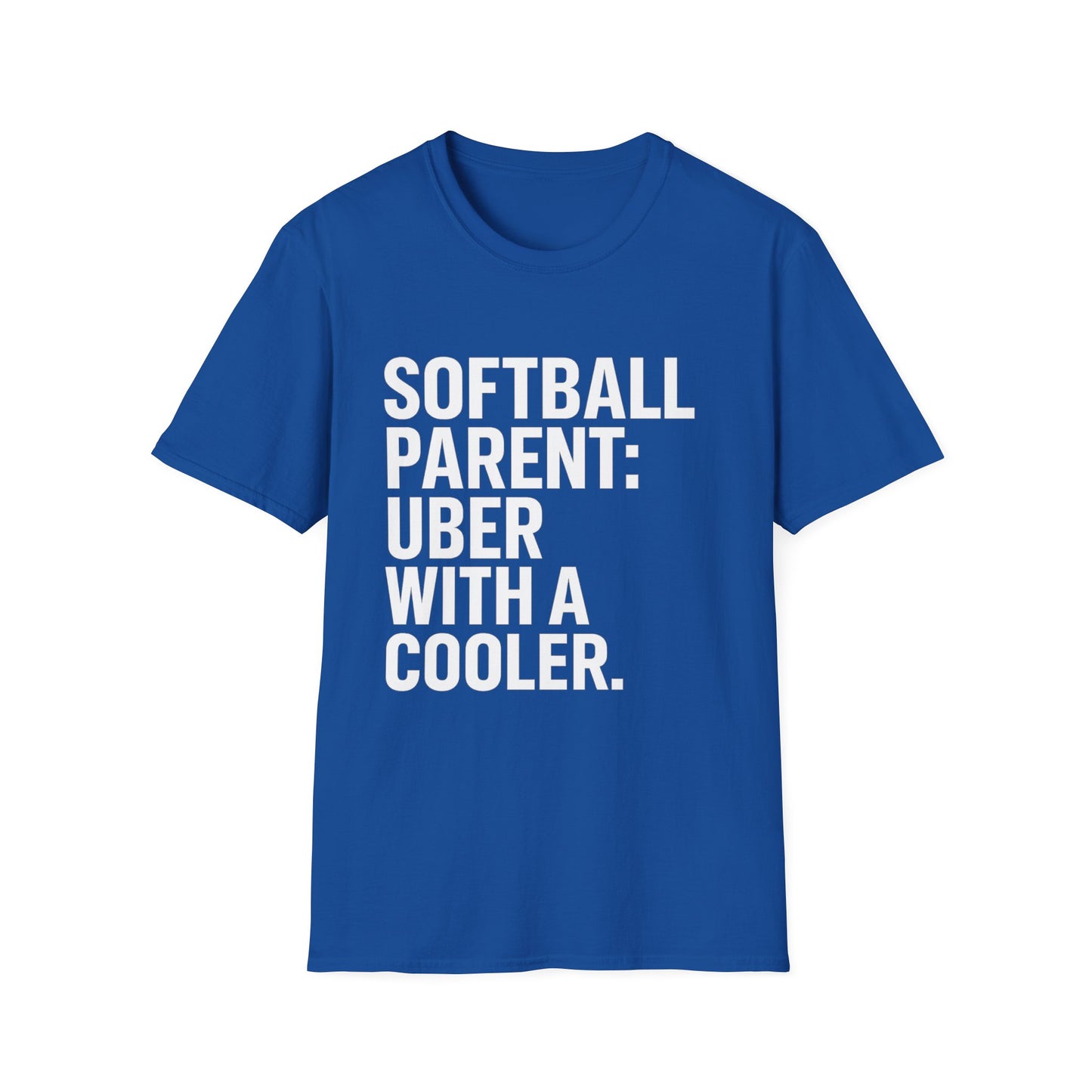 Softball Parent: Uber with a Cooler Tee