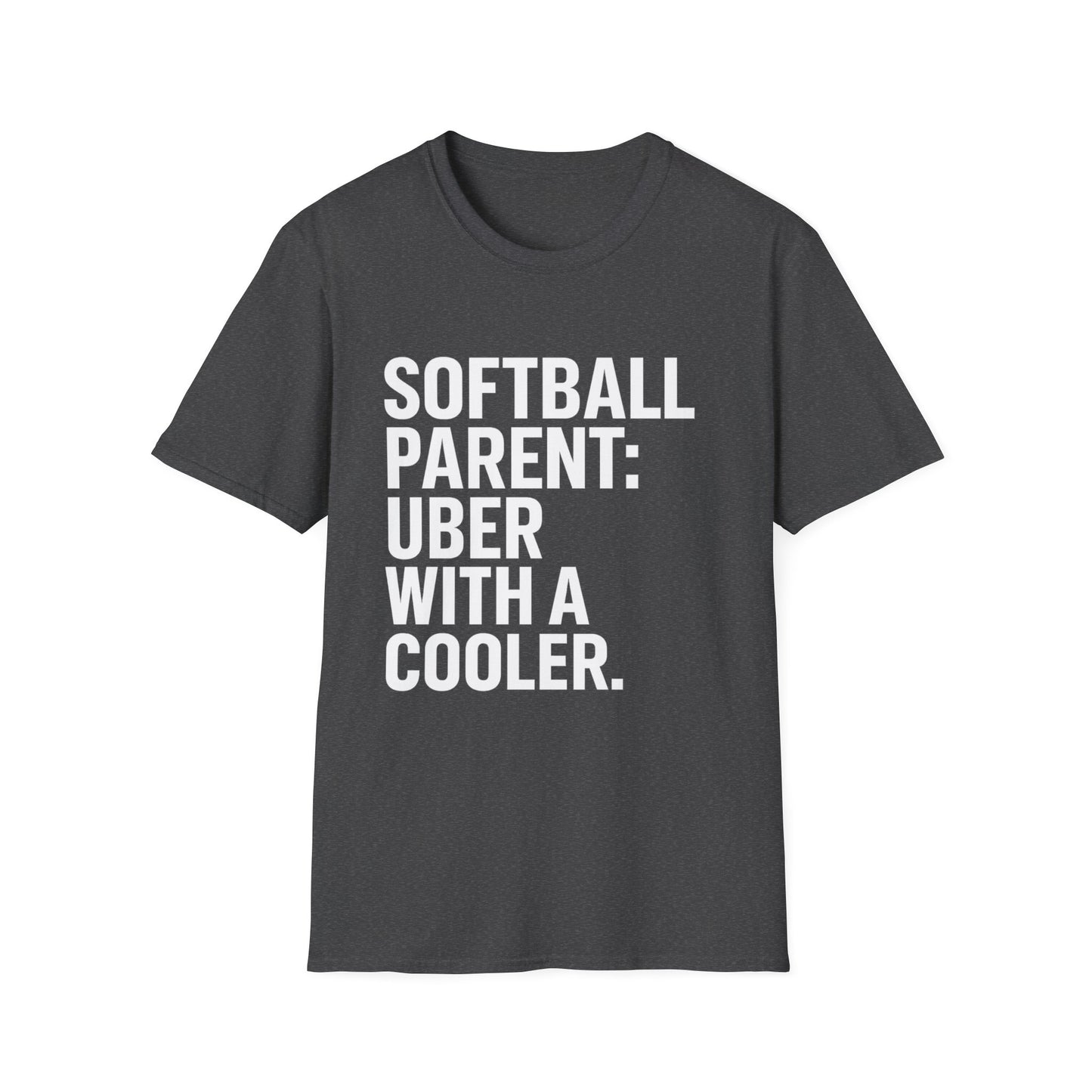 Softball Parent: Uber with a Cooler Tee