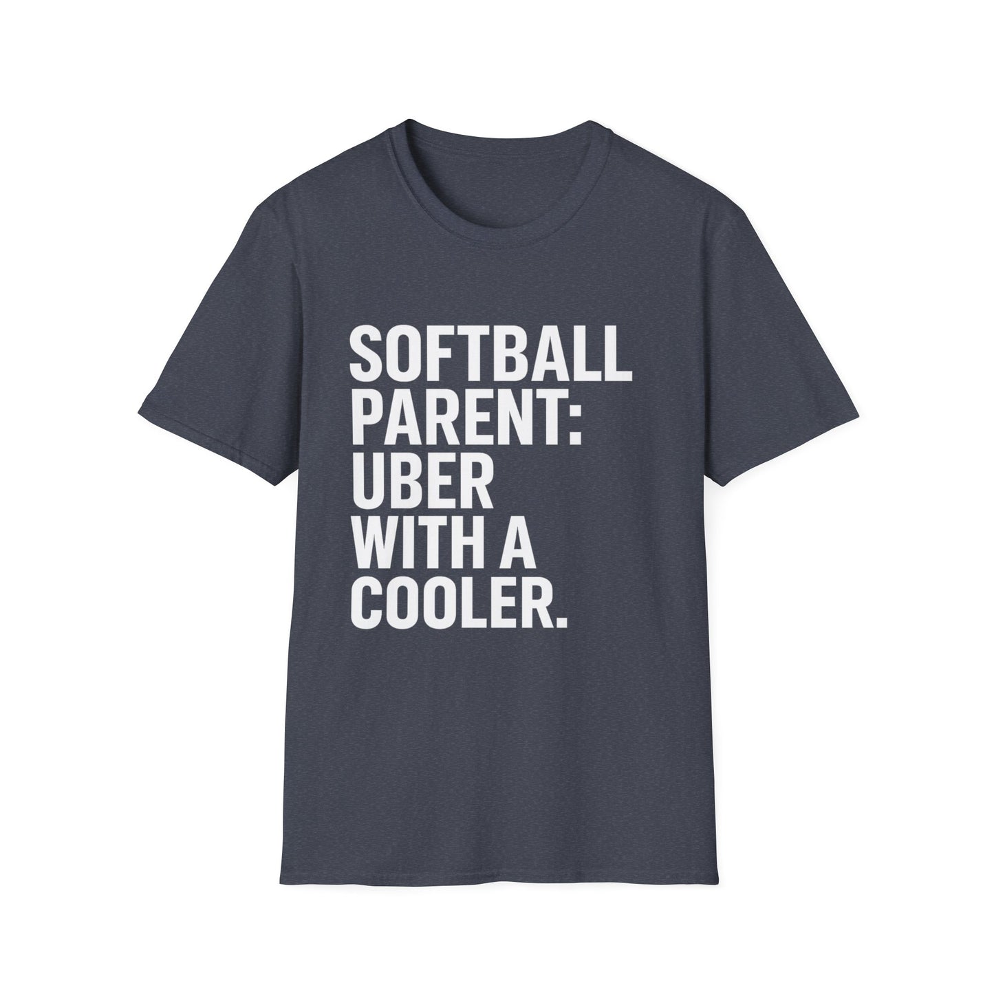 Softball Parent: Uber with a Cooler Tee