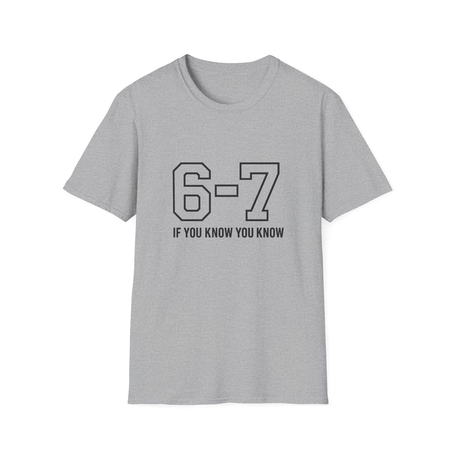 2 numbers. One vibe. If you know, you know. #6-7