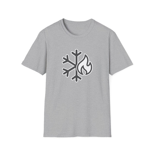 Cool Fire and Ice Logo